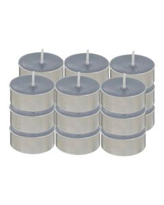 T Light candle Hugo, paraffin, blue, Dia.3.7x1.5 cm