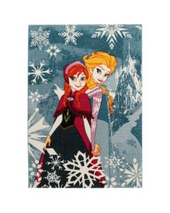 Tapet për fëmijë Disney Frozen, modern, fije sintetike, ngjyra të ndryshme, 133x190 cm