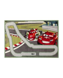 Tapet për fëmijë Disney Cars, modern, fije sintetike, ngjyra të ndryshme, 133x190 cm