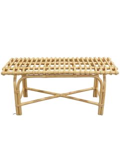 Stol, rattan, 100x40xH46 cm