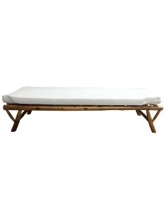 Stol me shilte, rattan, 200x70xH37 cm