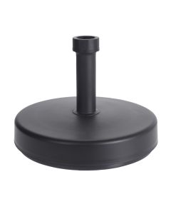 Bazament çadre ambienti, mbushet me uji/rërër, strukturë rezine, antrazit, max 25kg / Dia.46xH11cm / hapja 20-54mm