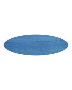 Solar water cover for circular pools, polyethylene, blue, Dia.356 cm