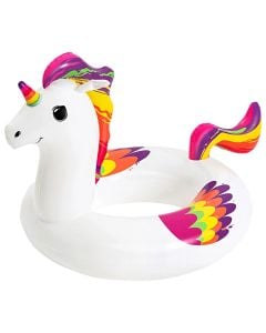 Komardare rrethore Unicorn Bestway, PVC, e bardhe, 91x119 cm