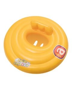 Komardare rrethore per bebe Bestway, PVC, e verdhe, Dia.69 cm