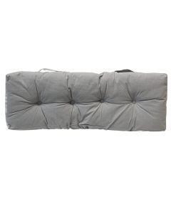 Seat pallets, 70% cotton + 30% polyester/cotton filling, beige, 40x120x15 cm