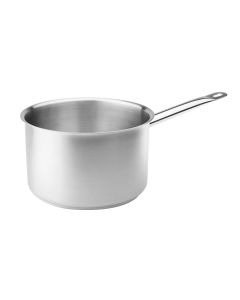 Tenxhere e thellë me induksion me një dorezë, inoks 18/10, argjend, Dia.16xH11cm/2.2L
