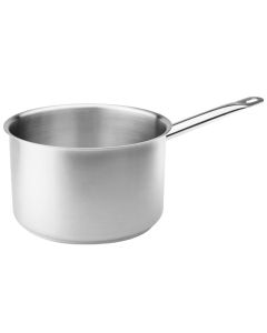 Tenxhere e thellë me induksion me një dorezë, inoks 18/10, argjend, Dia.28xH17cm/10.3L