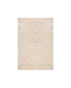 Ideal Shaggy carpet, polypropylene and polyester, cream/beige, 133x190 cm
