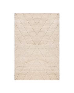 Ideal Shaggy carpet, polypropylene and polyester, cream/beige, 160x230 cm