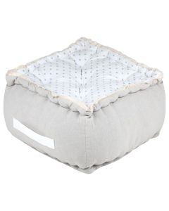 Pupe, Berenice, pambuk, 45x45xH30 cm, ngjyre e bardhe