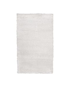 Rrugicë Parma Shaggy,  polipropilen + frize, e bardhë, 80x150 cm