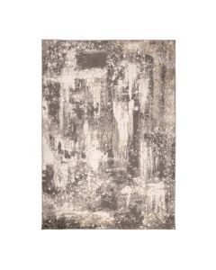 Salamanca carpet, polyester, grey/white, 160x230 cm