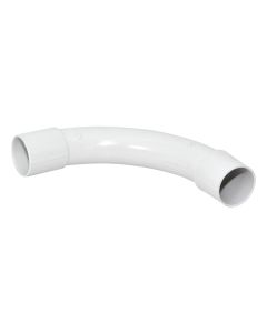 Bërryl i gjerë, Ø25 mm/ 90°, tub-tub, PVC