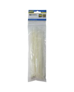 Fasheta plastike, 2.5x200 mm, 100pc
