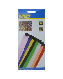 Lidhëse për kabllo dhe mbajtese, 8pc, 23x1 cm, me ngjyra të ndryshme.