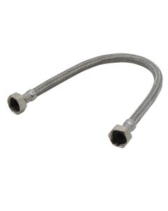 Tub fleksibël me thurje inoksi, 1/2", FF, luxor, 40cm, Inoksi