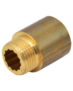 Zgjatues bronxi, 1/2", 2.5 cm, MF, NTM