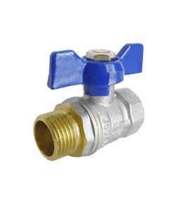 Saraçinesk bronzi me sfer, PN-25, M-F, me dorez flutur 1/2"