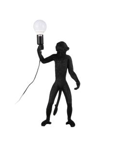 Decorativ wall lamp, monkey shape, 1x40 W, E27, 33x28x55 cm, resin