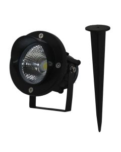 Ndriçues toke, led, 5W, ndriçim i kuq, 10 cm, alumin