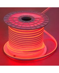 String Light with double side light strip of snow flake, red light