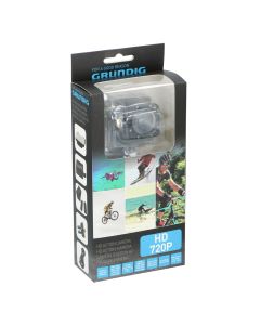 Kamër HD, Grundig, 2" ekran, 720 p, 1280 x 960 pixels, kundra ujit deri në 30 m, 6x2.5x4.2 cm