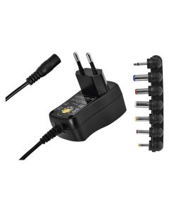Universal Switching-mode, Power Supply, 600 mA max, 3 V, 4.5 V, 5 V, 6 V, 7.5 V, 9 V, 12 V