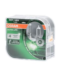 Llambë makine, Osram, H7, 55 W, 12 V, extra lifetime, 2 cop/pako