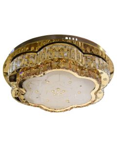 Ndricues pllafon LED, 2x50W, ngjyre ari,  D500, 3000-6500K, kontroller