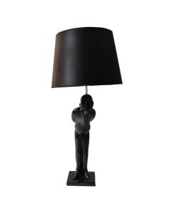 Ndricues Pedan, E27, ngjyre e zeze, W40xH90cm, res