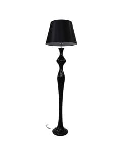 Ndricues Pedan, E27, ngjyre e zeze, W45xH160cm, re