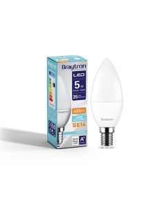 Llambë LED BRAYTON, SMD, E14, 5W, 4000K, 400 lm, 220V-240V AC