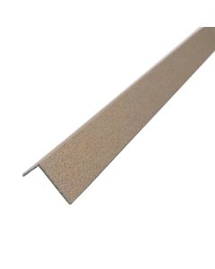 Këndore alumini, 1000 x 15 x 15 mm, ngjyrë bezhë, me finiturë guri
