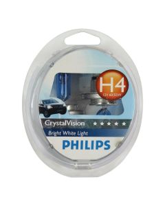 Philips lamp H4 Crystal Vision 12v 60/55w,S2