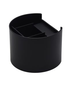 Wall lamp, LED, 2x3W, aluminum, L10xW10xH10 cm, black color