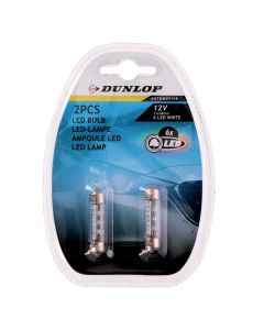 Llambë makine, 6xLED, Dunlop, 12 V, 1.1x3.8 cm