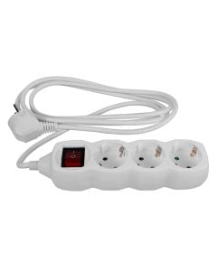 Zgjatues elektrik, 3M, 2 m, me çelës shuko, 230V, 10A