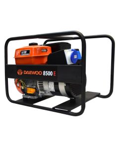 Generators, DAEWOO 8500 E, 8.5 KVA, 13 Hp, 115/230 V, 50 Hz, 3000 RPM, IP21, gasoline engine