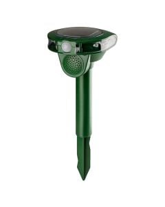Largues kafshesh, me panel diellor, Grundig, 0.5 W, 5xLED, 90 dB, 120°, 4xAA NiMH , 22-65 kHz, H35xL13xW16 cm