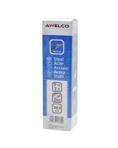 Elektroda saldimi, Awelco, Rutili, Ø2.5x300 mm, E6013, 303 cop/pako