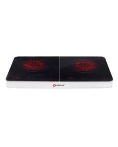 Induction cooker, double, Alpina, with induction, 3500 W, 56x31x6 cm