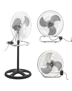 Ventilatorë dyshemeje, Kooper, 3 në 1, 80 W, 3 shpejtësi,  Ø45xH130 cm