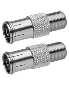 Adaptor F-IEC, Emos, 2 cop/pako