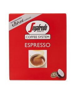 Coffee capsules, classic Segafredo, 10x6 gr, 10 pc
