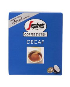 Coffee capsules, Segafredo Decaffeinated, 10x6 gr, 10 pc