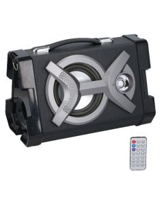 Bokse Bluetooth, Dunlop, 20 Watt, autoparlant, USB, Micro-SD, AUX-IN, telekomandë, bateri litiumi 1500 mAh, 33x22x17.5 cm
