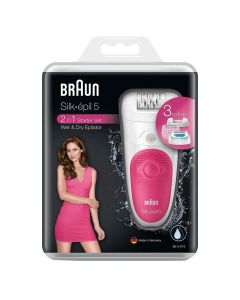 Epilator, Braun Silk-épil 5, me 3 koka prerëse