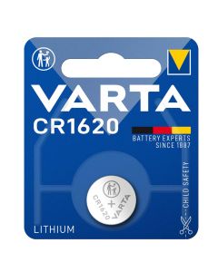 Bateri, Varta, CR 1620, 70 mAh, 3 V