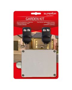 Universal RF gate kit, Superior, 2 channels, 2 remote controls, 433 MHz